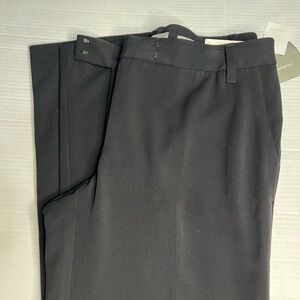 Liz Claiborne Sloane Black Straight Leg Pants